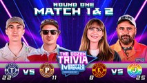 PFT vs Tommy Smokes & Kelly Keegs vs Joey Camasta (Match 1&2, Round 1 - The Dozen Trivia 1v1 Battle Royale 2023)