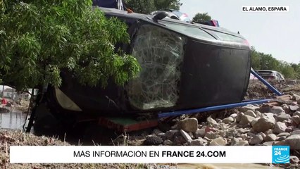 Télécharger la video: Lluvias torrenciales en España provocaron inundaciones y llenaron las calles de lodo