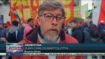 Argentinos se manifiestan en rechazó a el acto promovido por Victoria Villarruel
