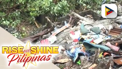 Senior citizen, patay sa gumuhong pader ng mga bahay sa Valenzuela