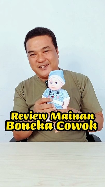 Mainan boneka lucu - mainan anak boneka - mainan boneka bersuara #short