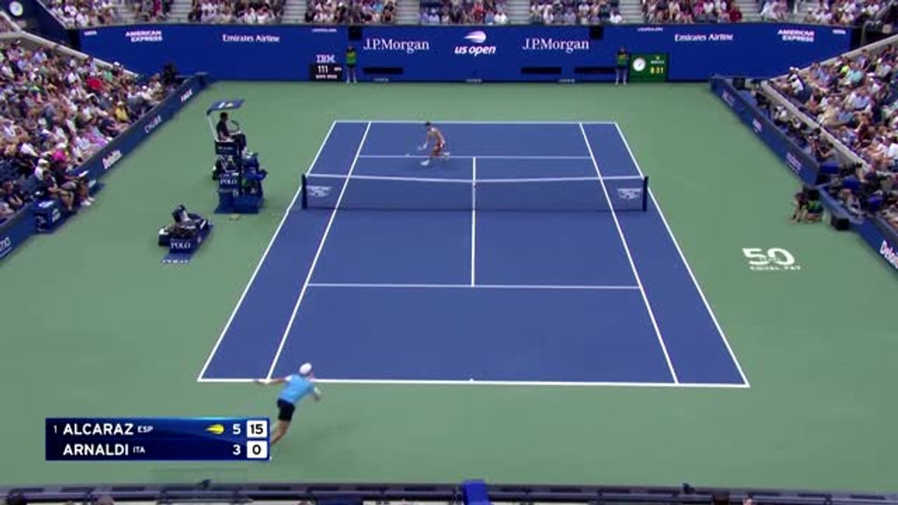Alcaraz storms into US Open quarters