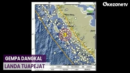 Gempa Dangkal Magnitudo 4,2 Guncang Tuapejat Sumatera Barat