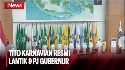 Sah! Mendagri Tito Karnavian Resmi Lantik 9 Pj Gubernur Hari Ini