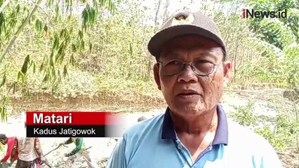 Kekeringan Kian Parah, Warga Kendal Buat Sumur Darurat