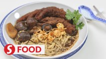 Retro Recipe: Mushroom chicken feet noodles