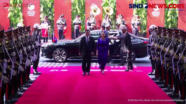 KTT Ke-43 ASEAN 2023, Jokowi-Iriana Sambut Kedatangan Para Pemimpin Negara di JCC Senayan