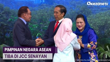 Momen Pimpinan Negara ASEAN Tiba di JCC Senayan