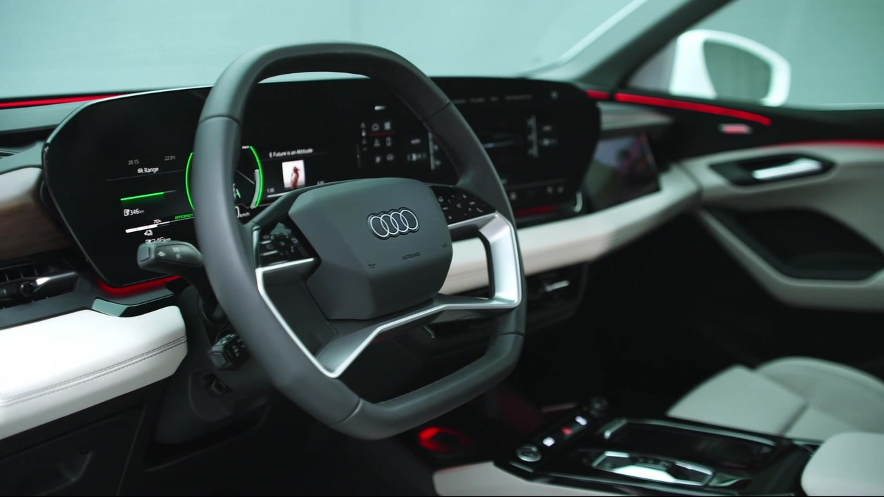 Wie das Interieur des Audi Q6 e-tron die neue Designphilosophie der Marke in Serie bringt