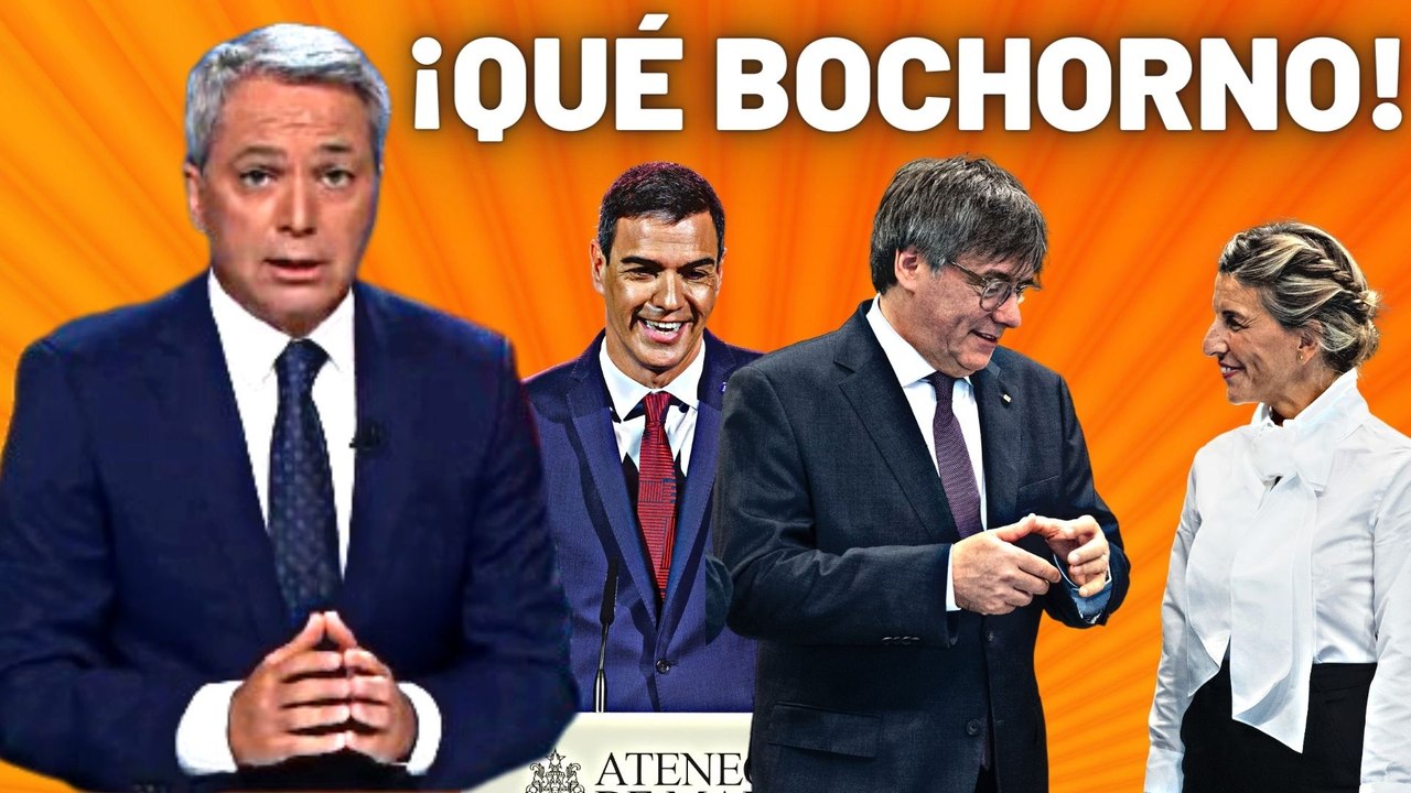 La acertada pregunta de Vicente Vallés tras la bochornosa foto entre Yolanda Díaz y el prófugo Carles Puigdemont