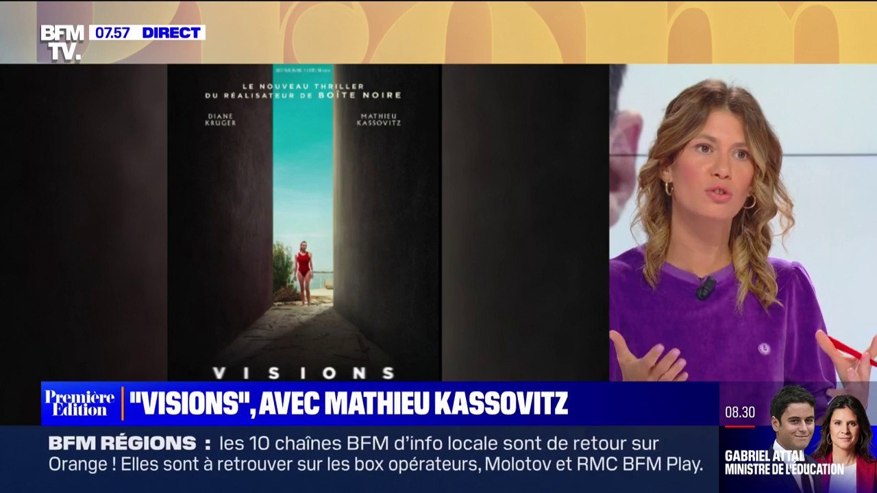 Des nouvelles rassurantes de Mathieu Kassovitz à la veille de la sortie du film "Visions" au cinéma