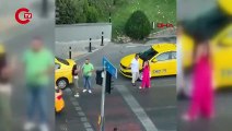 Beyoğlu'nda ortalık karıştı: Taksici ile kadınlar birbirine girdi!