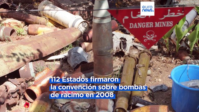 El uso de bombas de racimo en Ucrania dispara el número de víctimas por ese armamento en el mundo