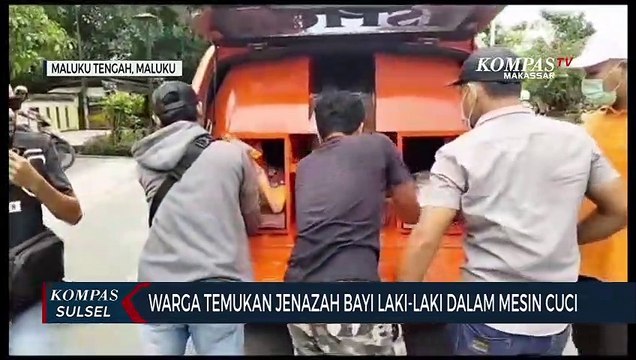 Warga Temukan Jenazah Bayi Laki-Laki Dalam Mesin Cuci