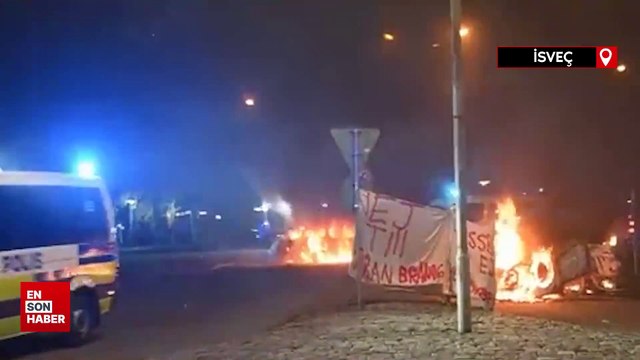 İsveç'te Kur'an-ı Kerim'e saldırı sonrası ortalık savaş alanına döndü