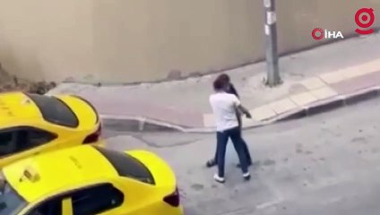 Bursa'da ilginç anlar: Kendisini darp eden adama karşılık vermedi