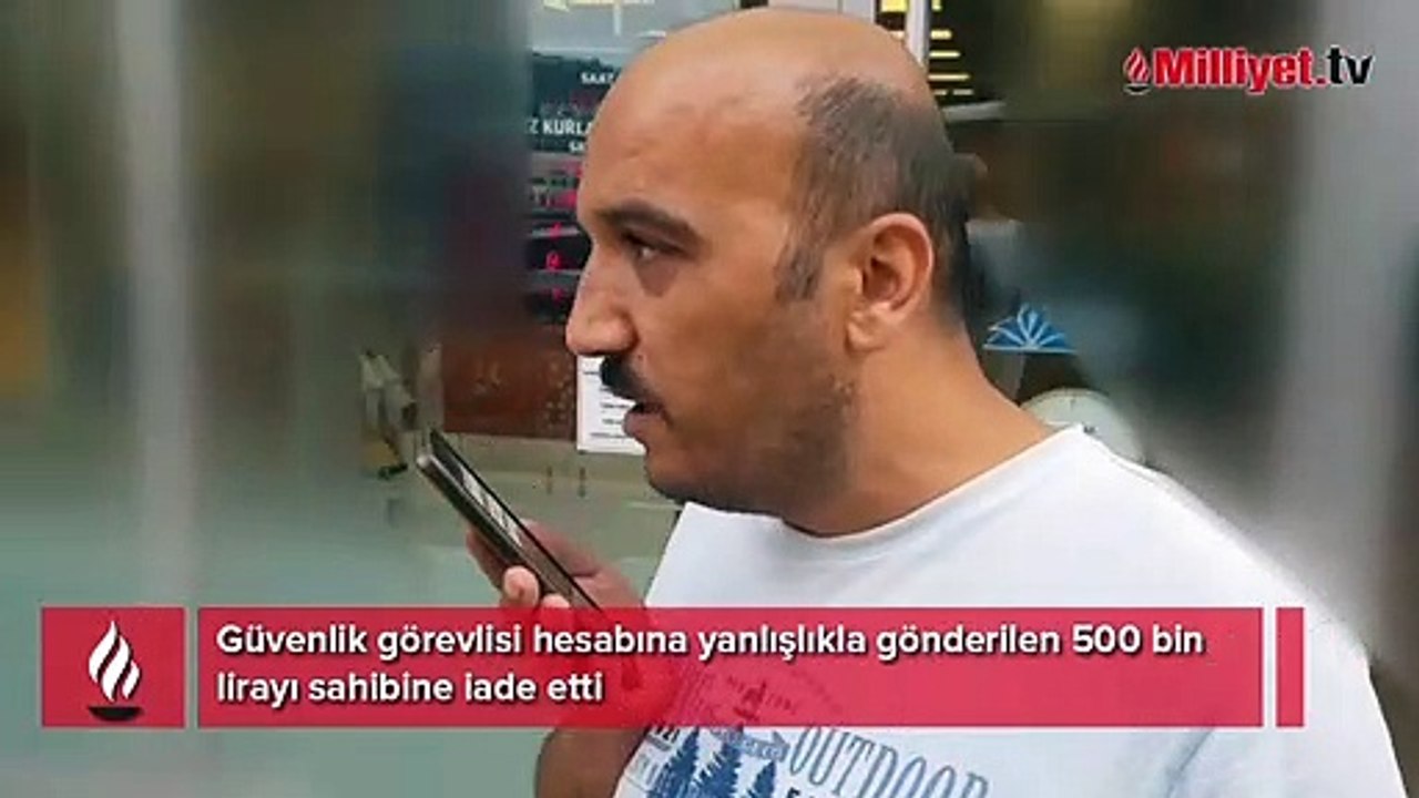 Hesabına yanlışlıkla gönderilen 500 bin lirayı sahibine iade etti: Vatandaşlık görevimizi yaptık