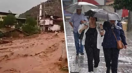 Meteoroloji'nin uyarıları sonrası sağanak etkili oldu, su baskınları yaşandı