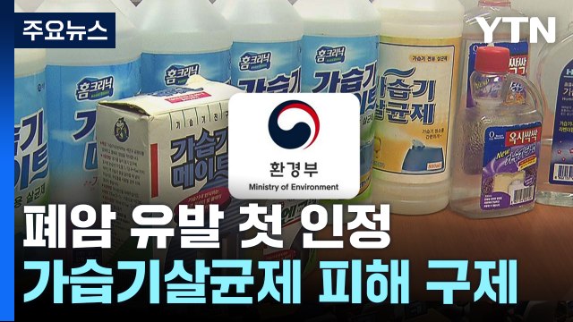 가습기살균제, 폐암 유발 첫 인정... 순차 구제 예정 / YTN
