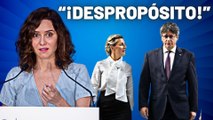 Ayuso zarandea a Yolanda Díaz por su reunión con el prófugo Puigdemont: “Están troceando la soberanía”