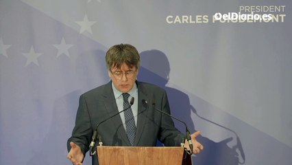 Puigdemont reclama al Gobierno un “compromiso histórico” entre Catalunya y el Estado para investir a Sánchez