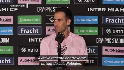 Busquets : "Tout mon soutien à Hermoso"
