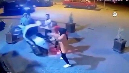 Park etmeye çalışınca motor şaha kalktı