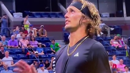 Moment US Open fan sings ‘Hitler’s anthem’ at German tennis star