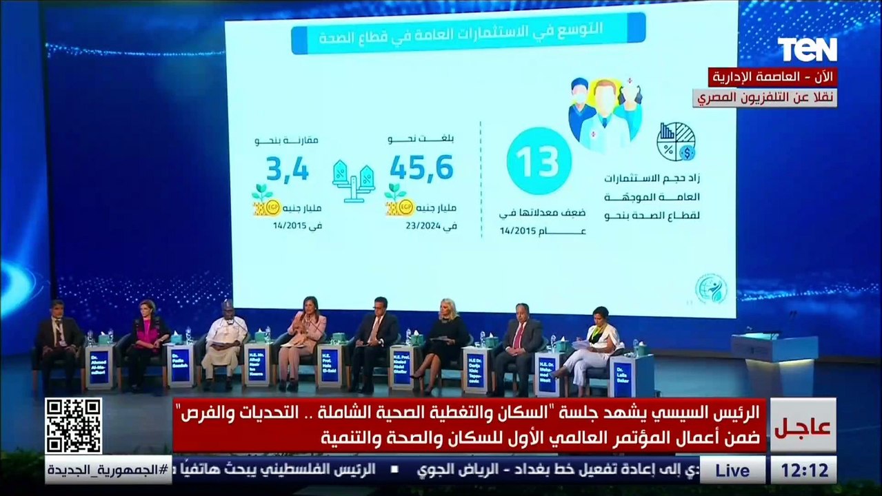 وزيرة التخطيط: حجم الإستثمار الصحي زاد بنسبة 13 ضعف خلال الـ 10 سنوات الأخيرة