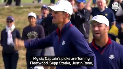 Luke Donald announces Ryder Cup picks for Team Europe