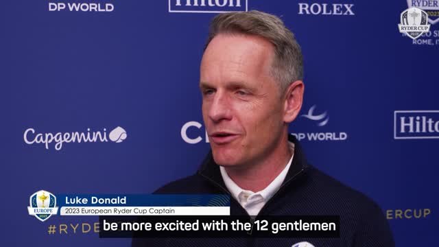 Luke Donald announces Ryder Cup picks for Team Europe