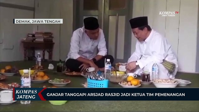 Ganjar Tanggapi Terpilihnya Arsjad Rasjid Jadi Ketua Tim Pemenangan