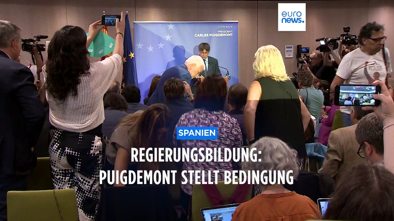 Spanien - Puigdemont stellt Bedingungen für Sanchez-Wahl