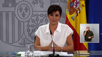 Isabel Rodríguez: "La situación en Cataluña es infinitamente mejor de lo que era hace cinco años"