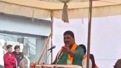 सतना: जन आशीर्वाद यात्रा में बोले BJP नेता, कार्यकर्ताओं को बताया हनुमान