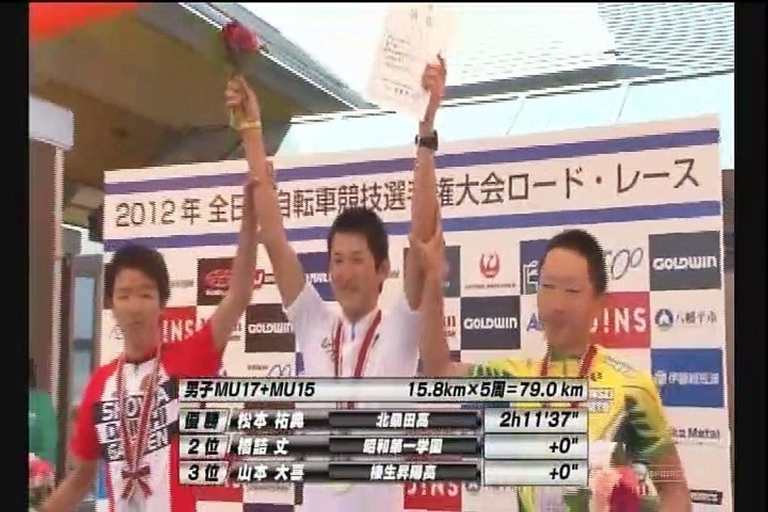 Cycle＊2012 2012年全日本自転車競技選手権大会ロードレース
