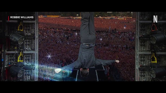 Robbie Williams : les premières images de son documentaire Netflix