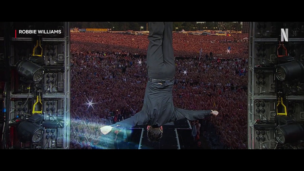 Robbie Williams : les premières images de son documentaire Netflix
