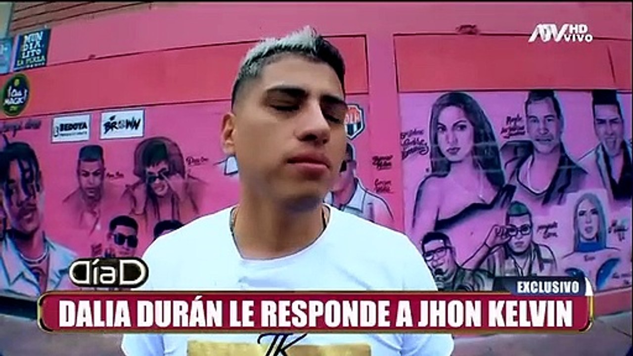 Dalia duran responde a su ex John Kelvin