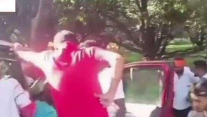 लखनऊ: तेज रफ्तार का कहर,पेड़ में घुसी अनियंत्रित कार, मची चीख - पुकार