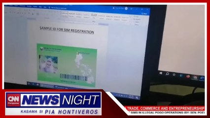 Litrato ng hayop nadiskubreng lumulusot sa SIM registration | News Night