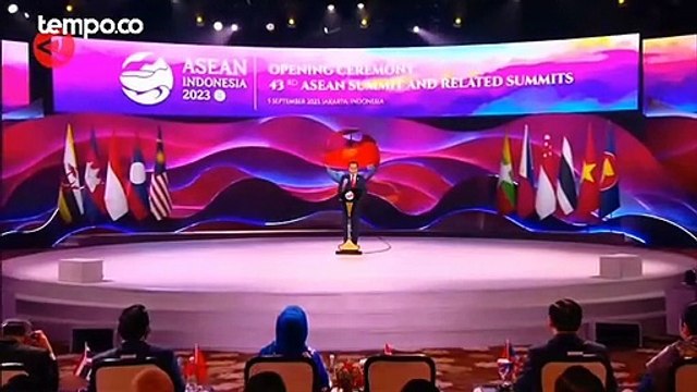 Resmi Buka KTT KE 43, Jokowi: Kapal ASEAN Terus Melaju