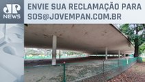 Marquise do Ibirapuera está abandonada há mais de quatro anos | SOS São Paulo