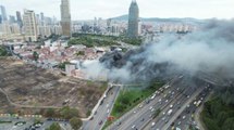 İstanbul Ataşehir'de yangın mı çıktı? Ataşehir'deki yangında son durum nedir, söndürüldü mü?