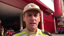 Corpo de Bombeiros dá detalhes sobre ocorrência de incêndio em armazém de grãos