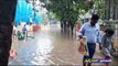 Houses Submerge With Flood Water , Residents Pumping Out With Motor At Patny Center_ Begumpet _ V6 (2)