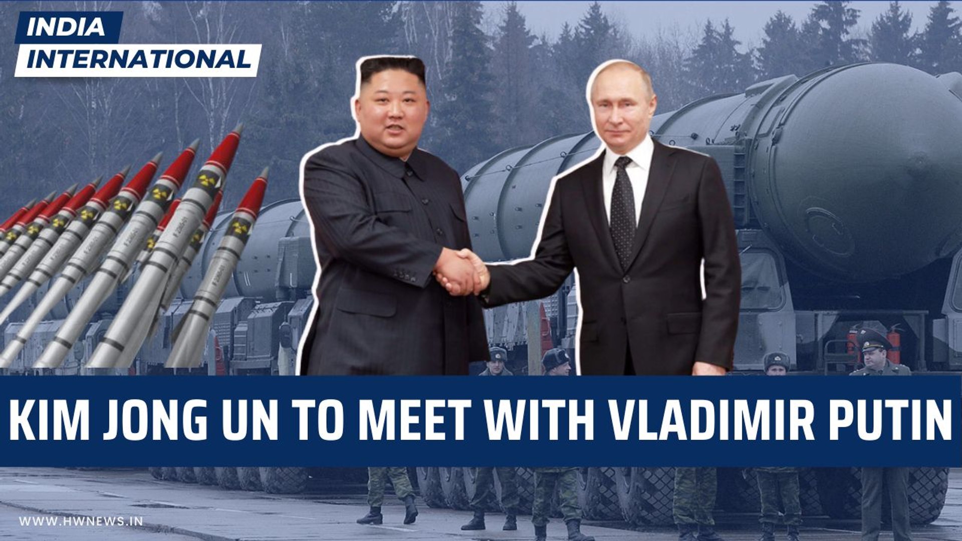 Kim Jong-un to meet Putin in Russia to Discuss Weapons | Kim Jong Un |  Vladimir Putin | North Korea