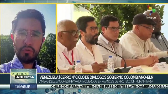 Venezuela: Finalizó el cuarto ciclo de diálogos entre el Gobierno colombiano y el ELN