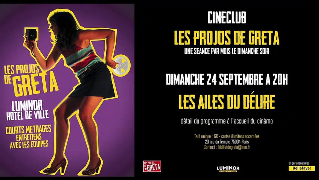 Les Projos de Greta : Les Ailes du délire Bande-annonce VF