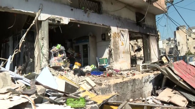 كاميرا الجزيرة ترصد الدمار بمخيم نور شمس في الضفة الغربية